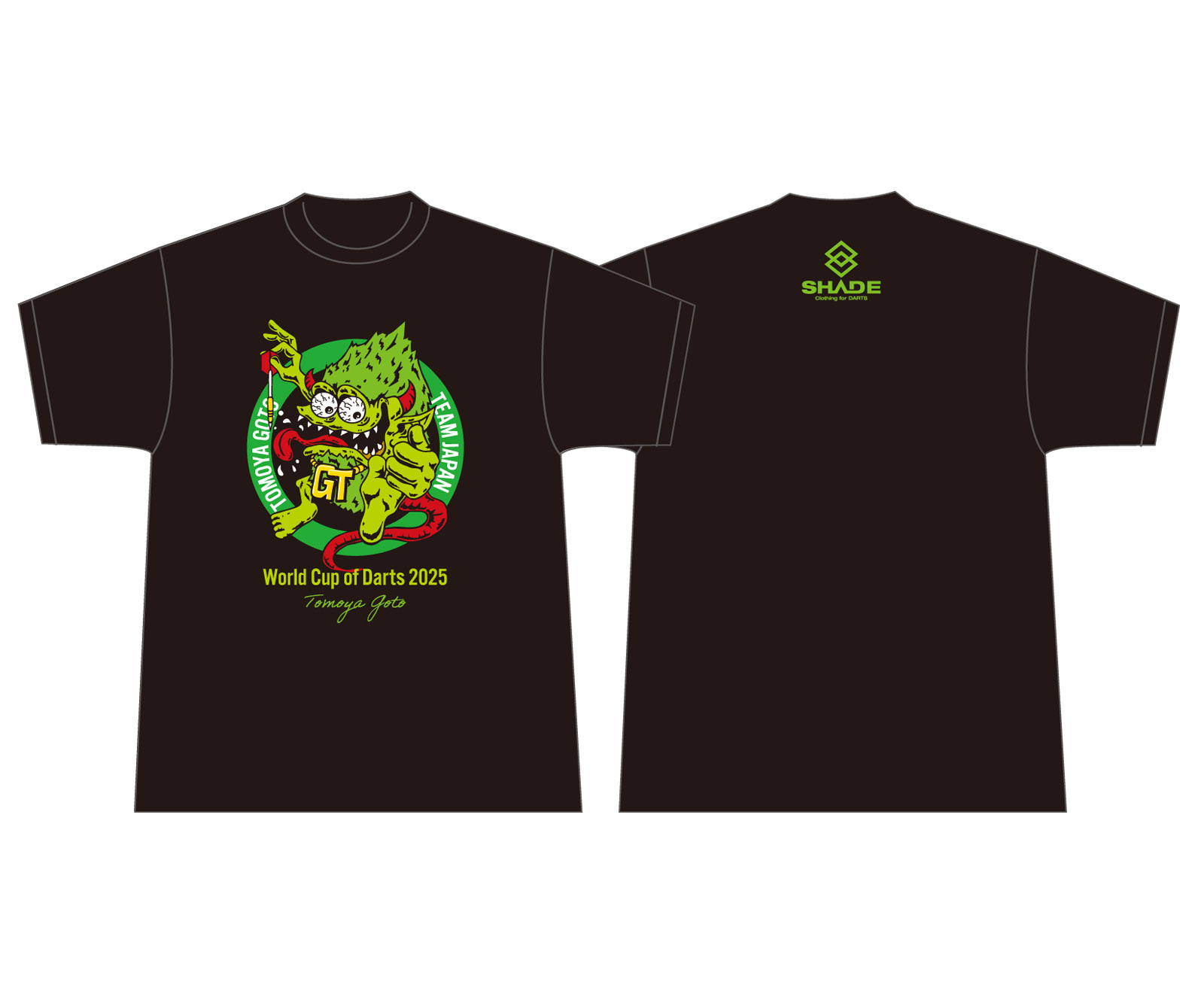 受注生産］アパレル【シェード】後藤智弥 PDC 応援Tシャツ 2025