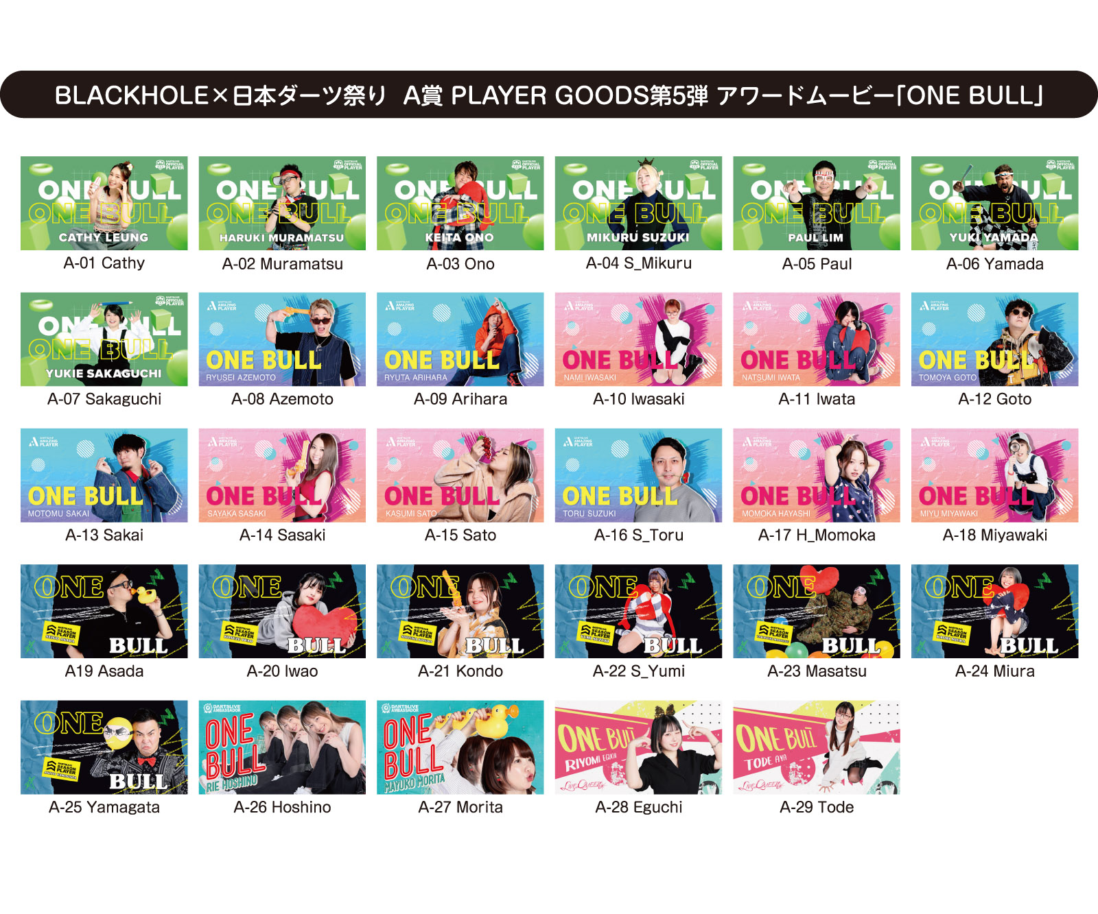 ダーツライブ ブラックホールくじvol.4 ラストスター賞【新品未