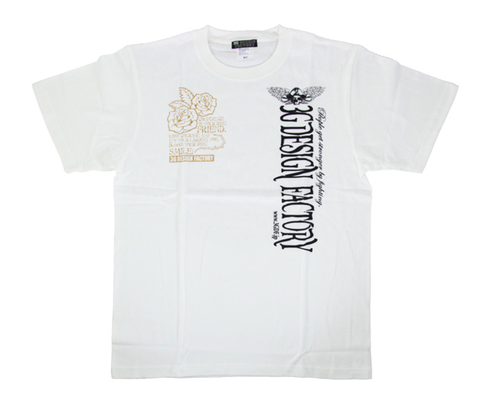 ダーツアパレル【3GGC】MONOTONE（CAPTAIN） ホワイト(XL) Tシャツ