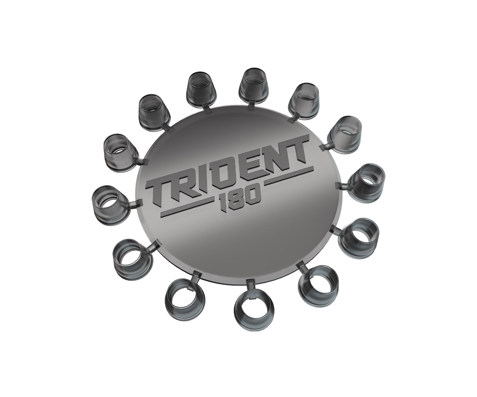 ダーツ雑貨【ウィンモー】トライデント 180 シルバーエフェクト No